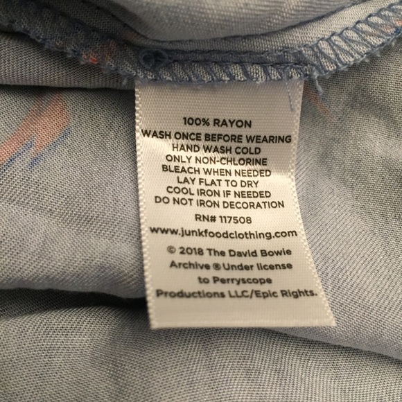 Junk Food Lightning Bolt David Bowie Dress - Picture 8 of 8